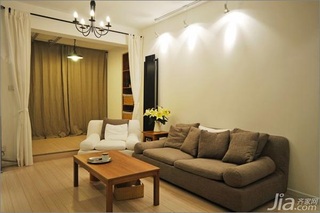 简约风格公寓实用经济型80平米客厅沙发效果图