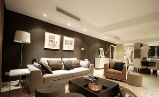 简约风格三居室简洁富裕型客厅沙发背景墙沙发图片