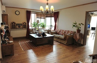 混搭风格古典富裕型140平米以上客厅沙发效果图