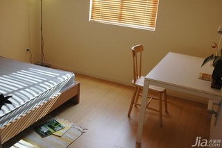 日式风格公寓经济型80平米卧室书桌图片