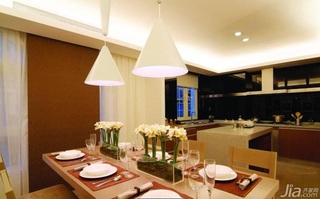 简约风格二居室简洁富裕型110平米厨房灯具效果图