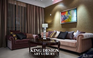 新古典风格二居室富裕型客厅沙发图片