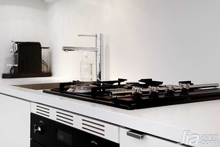 北欧风格公寓经济型40平米厨房橱柜安装图