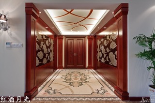 新古典风格公寓富裕型门厅效果图