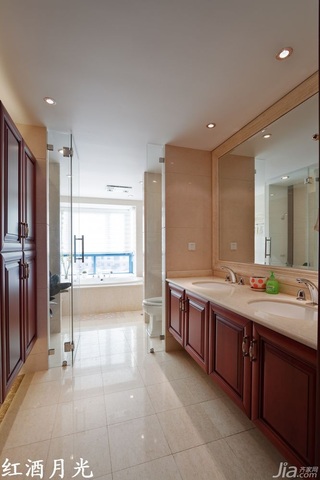新古典风格公寓富裕型卫生间装潢