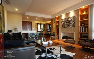简约风格复式富裕型客厅照片墙沙发图片