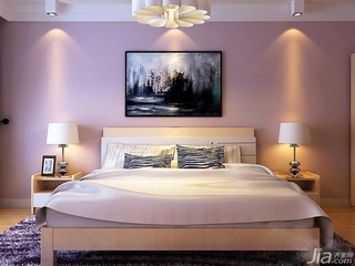 简约风格公寓富裕型100平米卧室床效果图