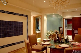 新古典风格别墅餐厅餐桌图片