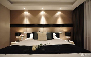 简约风格三居室简洁富裕型卧室床婚房设计图纸