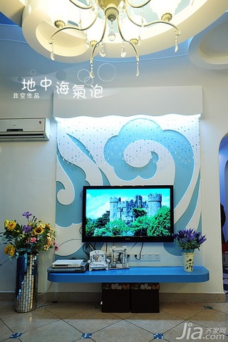 客厅电视背景墙设计图