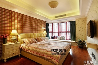 简约风格公寓浪漫富裕型卧室飘窗床效果图