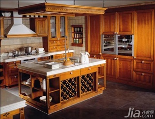公寓实用富裕型80平米厨房橱柜订做