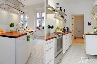 公寓实用富裕型80平米厨房橱柜图片