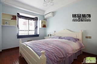 简约风格公寓简洁卧室卧室背景墙床图片
