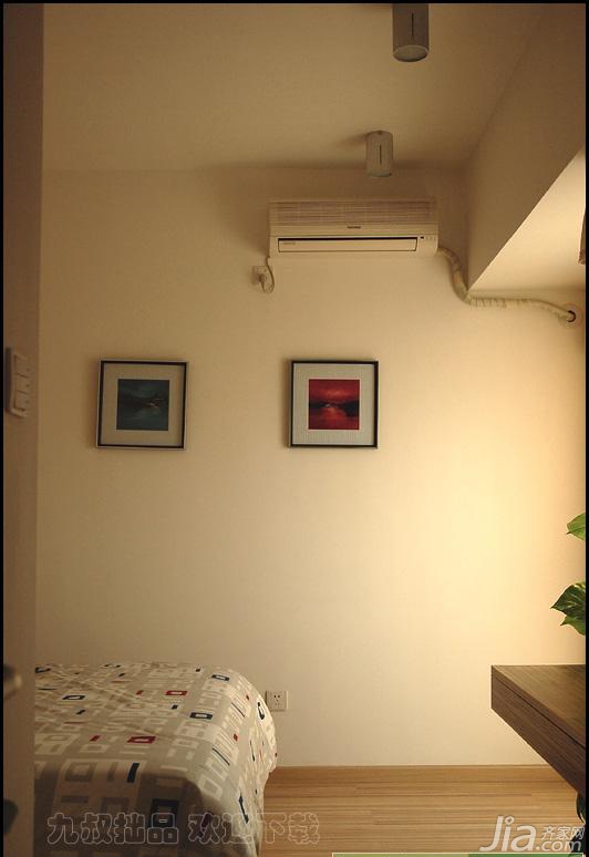 ,,公寓装修,二居室装修,简约风格,装饰画,卧室