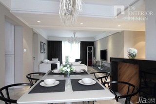 简约风格公寓豪华型140平米以上餐厅餐桌图片