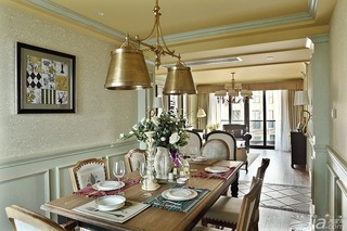 混搭风格二居室140平米以上餐厅餐桌图片