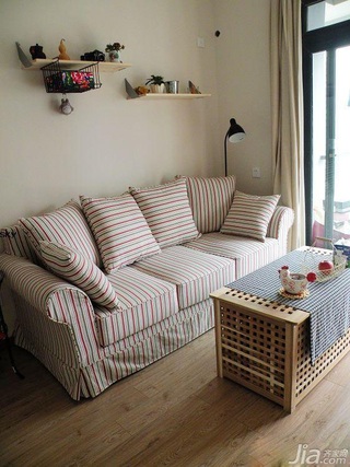 简约风格小户型简洁3万以下40平米客厅沙发背景墙沙发海外家居