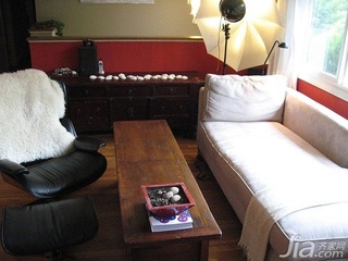 混搭风格二居室简洁经济型客厅沙发效果图