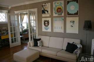 简约风格三居室简洁经济型客厅沙发背景墙沙发图片