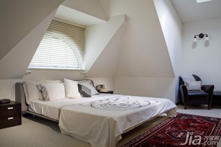 简约风格公寓富裕型卧室床效果图