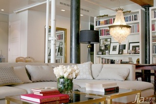 混搭风格公寓富裕型客厅沙发海外家居