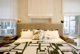 混搭风格公寓舒适富裕型卧室床海外家居