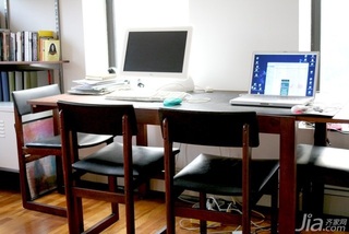 简约风格公寓富裕型书桌效果图