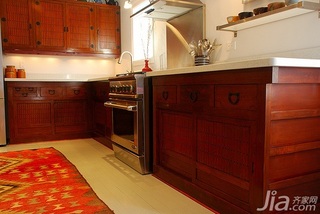 混搭风格别墅经济型120平米厨房橱柜海外家居