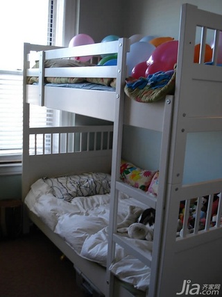 简约风格公寓经济型80平米儿童房儿童床海外家居