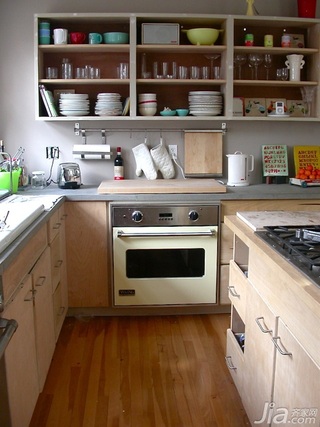 简约风格别墅经济型80平米厨房橱柜海外家居