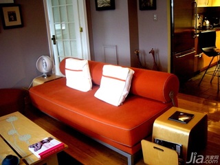 简约风格公寓时尚经济型90平米客厅沙发图片