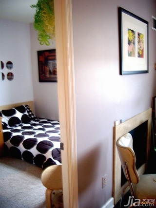 简约风格公寓经济型90平米卧室床图片