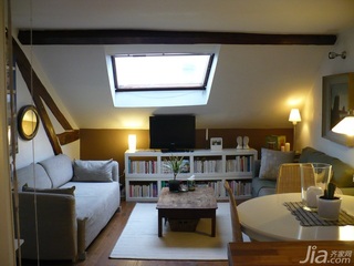 简约风格小户型简洁3万以下客厅沙发背景墙沙发海外家居