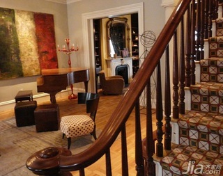 新古典风格别墅富裕型140平米以上客厅海外家居