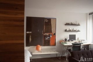 简约风格公寓经济型50平米工作区书桌海外家居