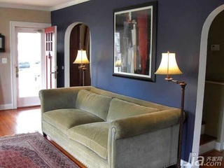 混搭风格别墅舒适富裕型客厅沙发海外家居