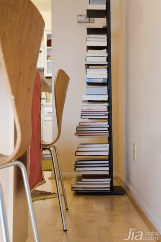 简约风格公寓经济型120平米书架海外家居