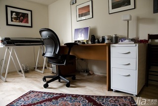 简约风格公寓经济型120平米书房书桌海外家居