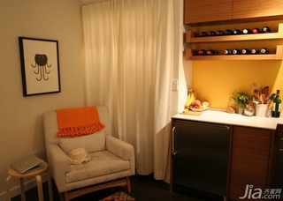 简约风格一居室简洁经济型厨房橱柜海外家居