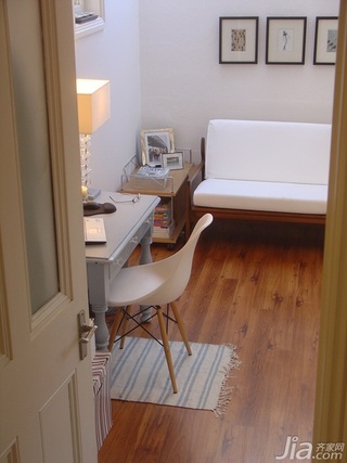 简约风格公寓经济型80平米书房书桌海外家居