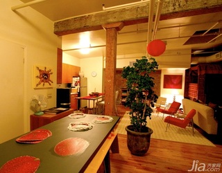 混搭风格公寓经济型120平米餐厅海外家居