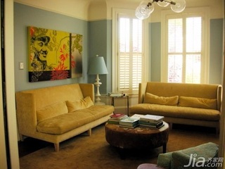 混搭风格公寓经济型100平米客厅沙发海外家居