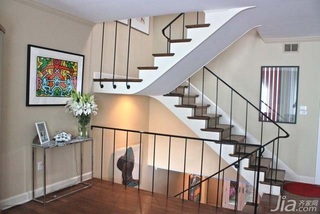 简约风格别墅富裕型楼梯设计图纸