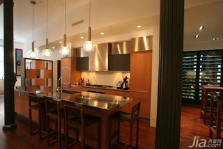 简约风格别墅富裕型130平米厨房吧台橱柜海外家居