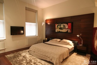 简约风格别墅富裕型130平米卧室床海外家居
