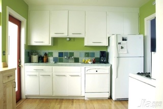 混搭风格公寓富裕型90平米厨房橱柜海外家居