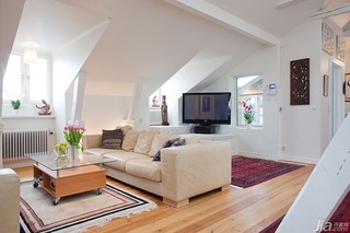 宜家风格公寓富裕型客厅沙发效果图