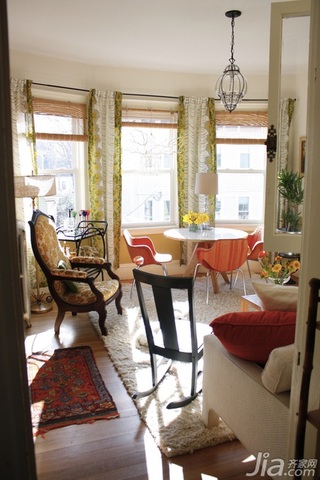 混搭风格公寓富裕型100平米餐厅餐桌海外家居