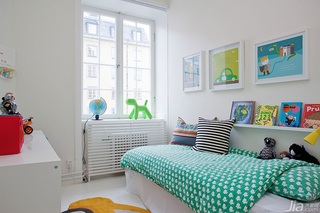 宜家风格二居室经济型儿童房设计图纸